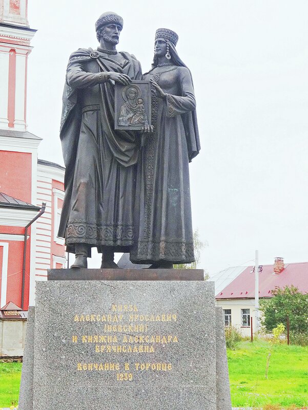 Венчание в Торопце: князь Александр Ярославович /Невский/ и княжна Александра Брячиславовна 1239г - Лидия Бусурина