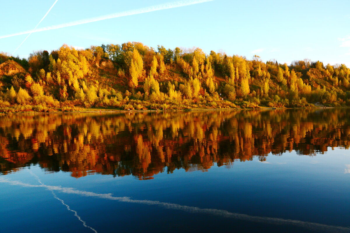 Осенние отражения. - Михаил Колосов Осенние отражения. - Михаил Колосов