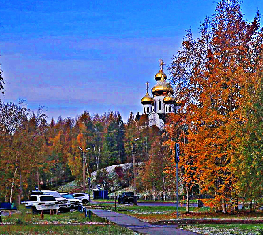 Октябрь...Храм на горе! - Владимир 