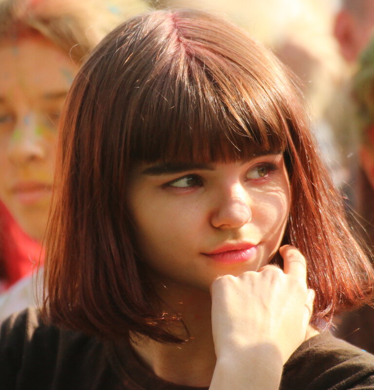 Портрет коллеги с битвы подушками и фестиваль красок. - Владимир59 Портрет коллеги с битвы подушками и фестиваль красок. - Владимир59