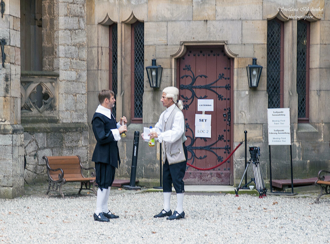 Замок Мариенбург, внутренний дворик - Светлана Ищенко