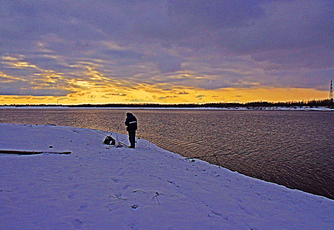 Октябрь...Утро рыбака! - Владимир 