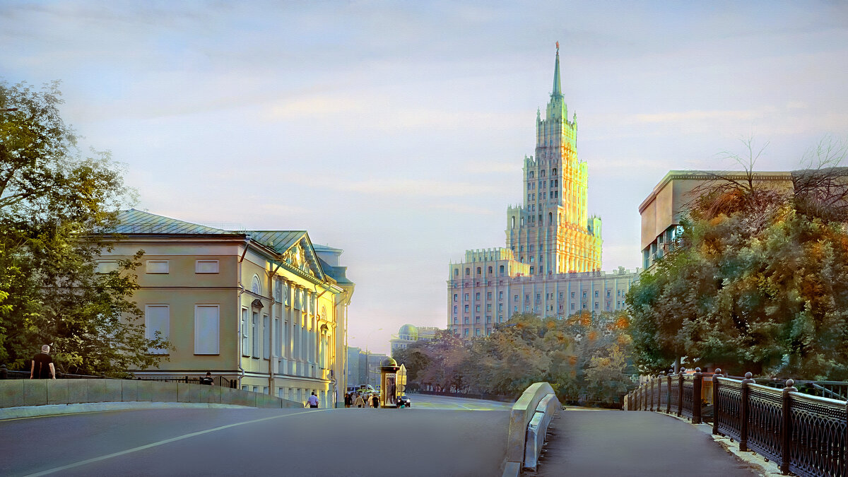 Москва. Высотка. - В и т а л и й .... Л а б з о'в