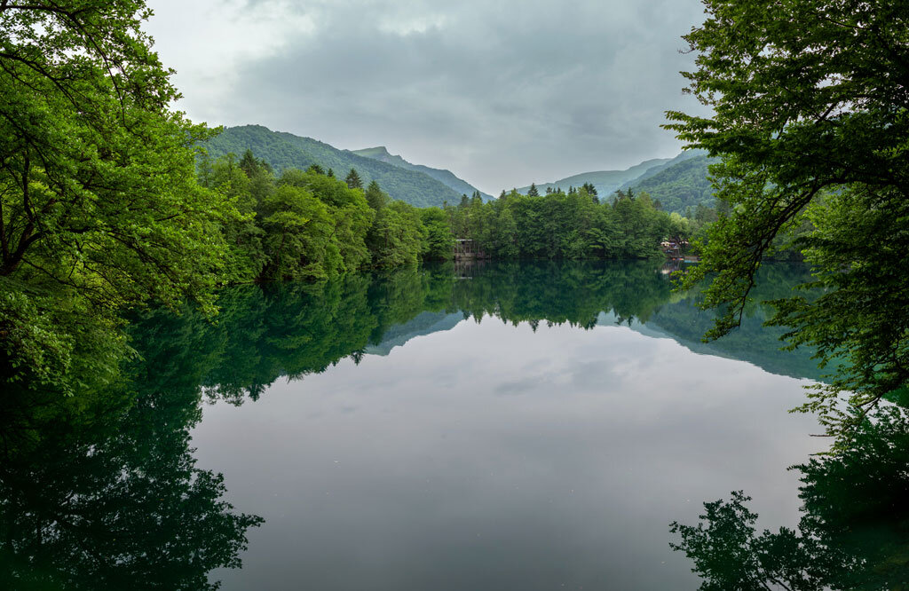 Голубое озёро (Нижнее). Кабардино-Балкария. - Дина Евсеева