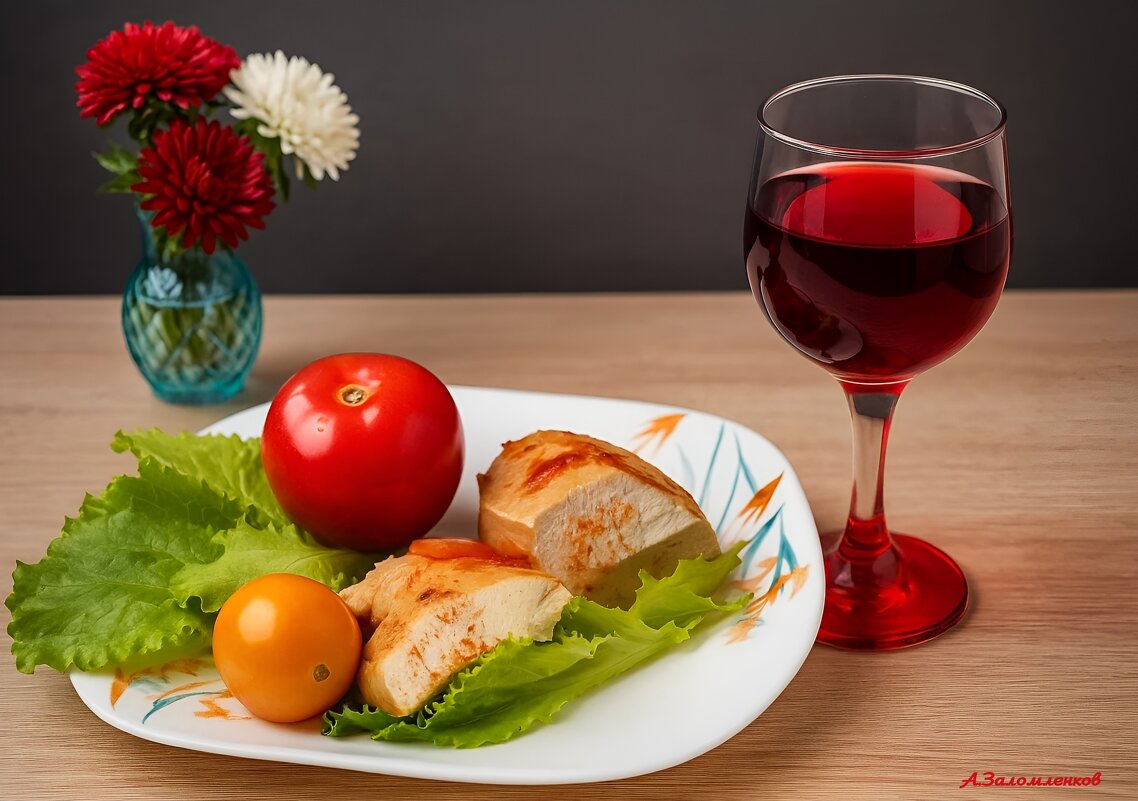 Я осень пью как терпкое вино... - Андрей Заломленков