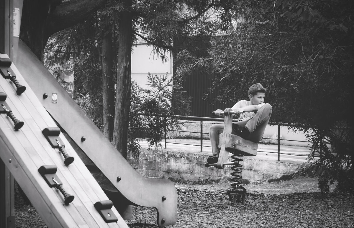 Поскакать бы, а куда? (чб) - Сергей Царёв