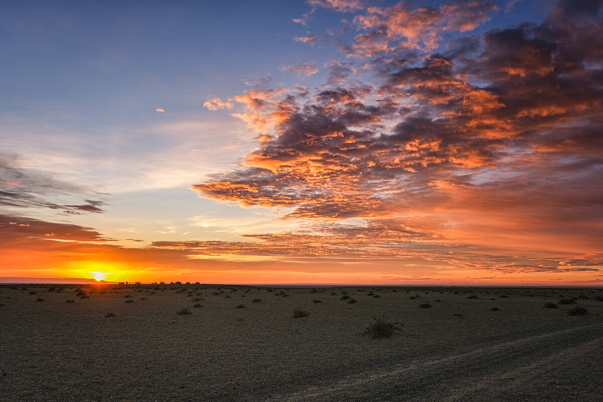 закат в Гоби 2 - Galina 