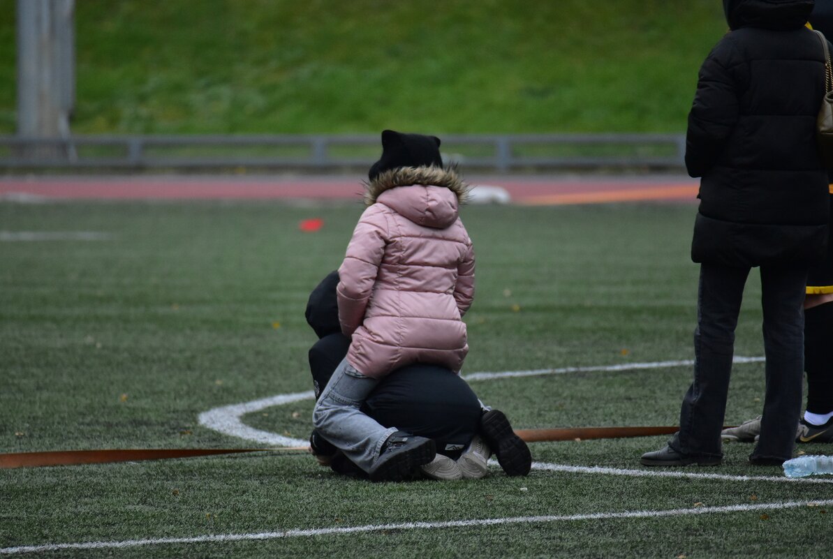 Дети на футболе. - Наталья Вязигина