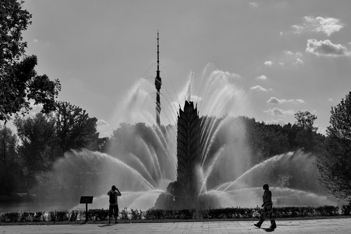 Фонтан Золотой колос на ВДНХ - Анастасия Смирнова