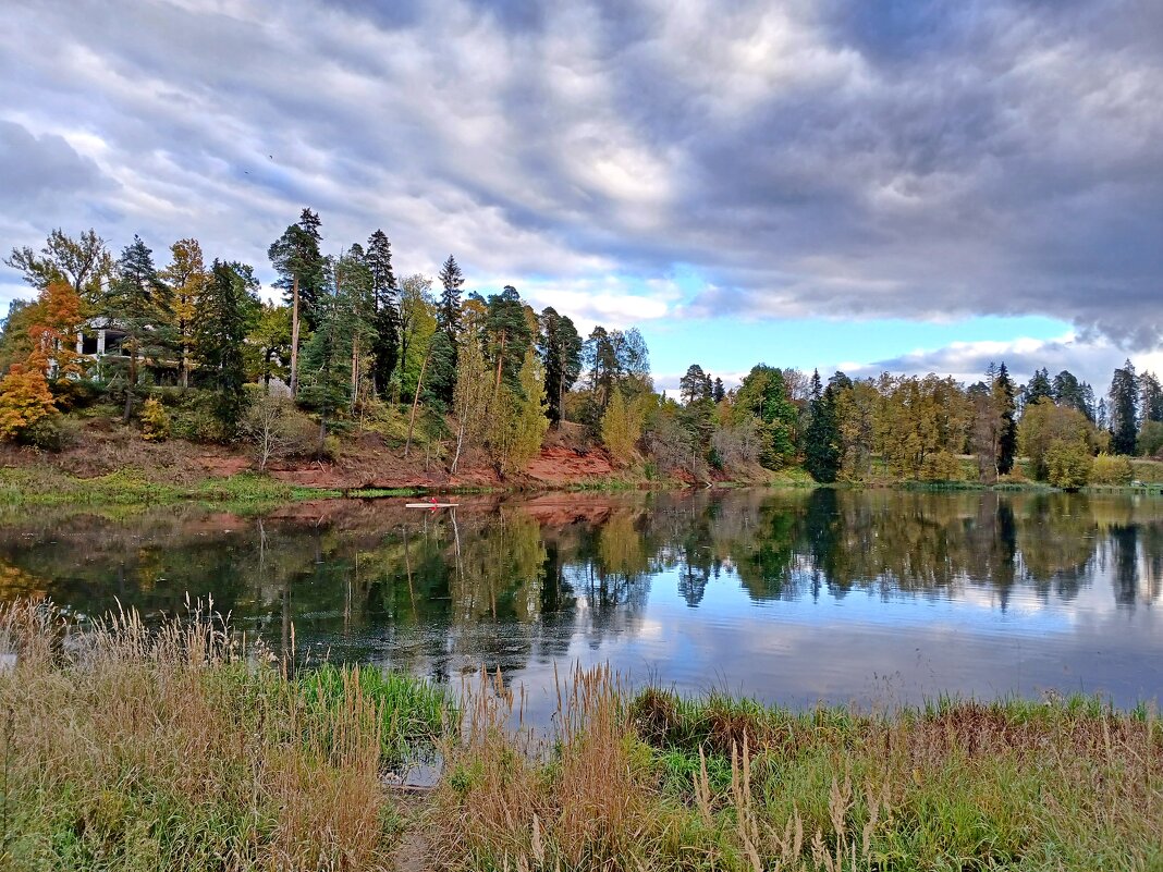Вид на берег Оредежа.с плотины. - Лия ☼