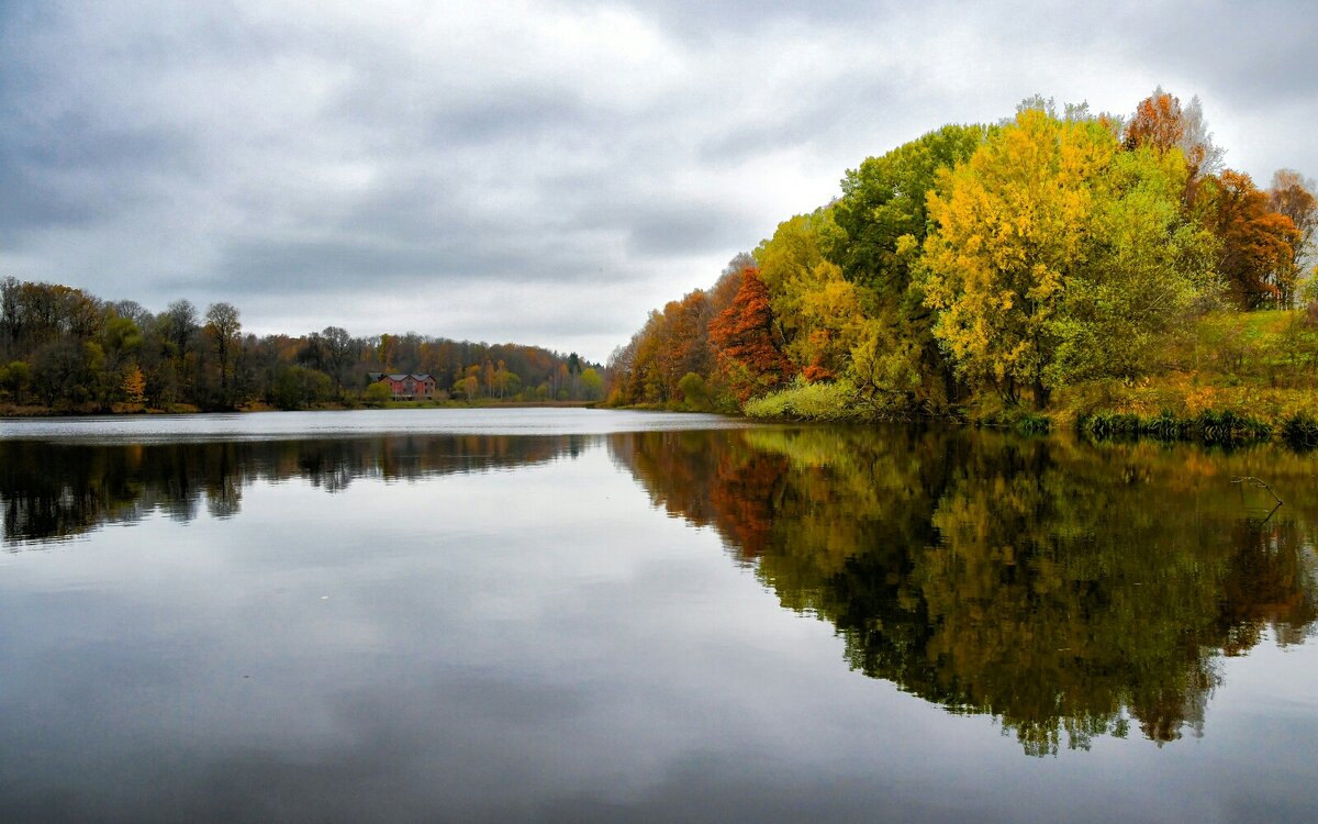 Картинка осени. - Милешкин Владимир Алексеевич 