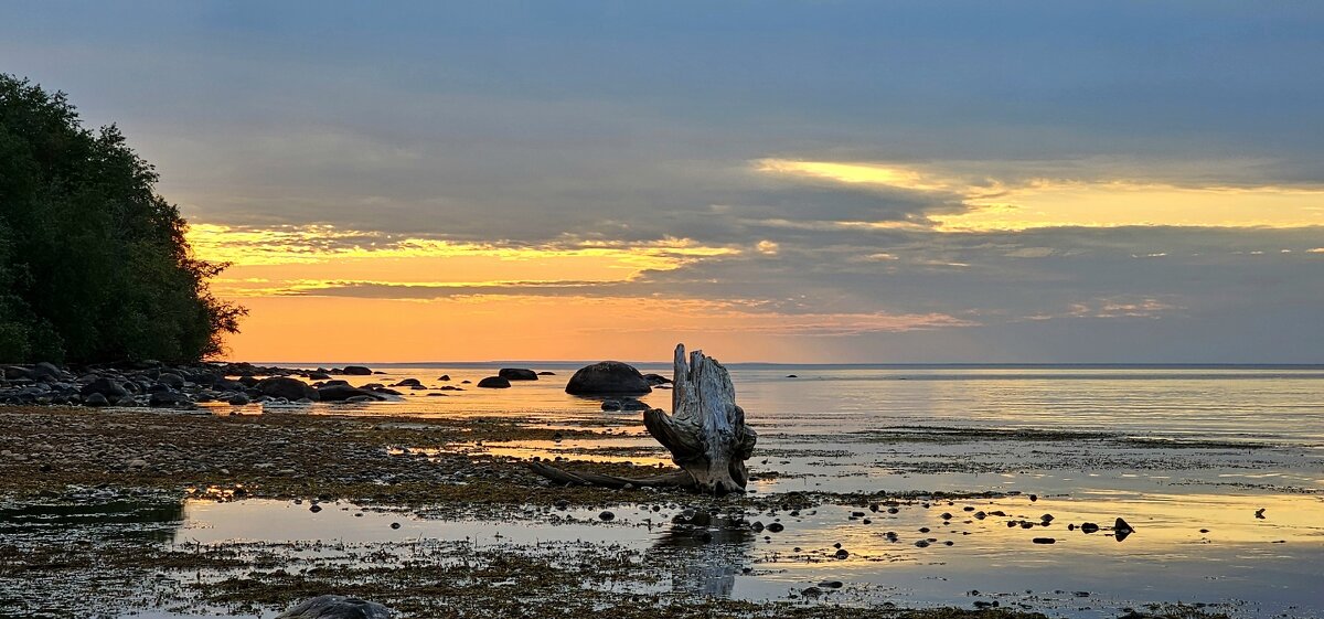 Озеро Онего. Закат. - Михаил Свиденцов