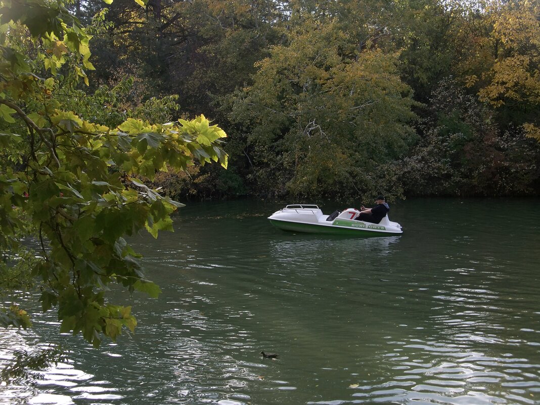 На катамаране - Валентин Семчишин