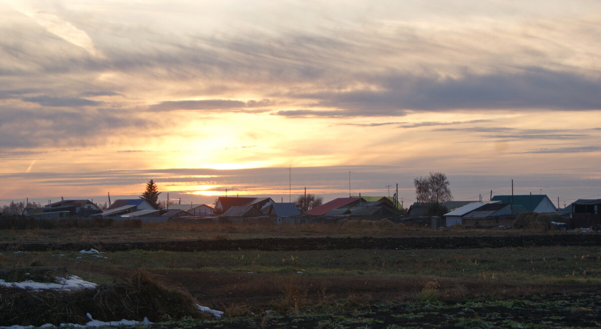 Закат. - сергей ермошкин