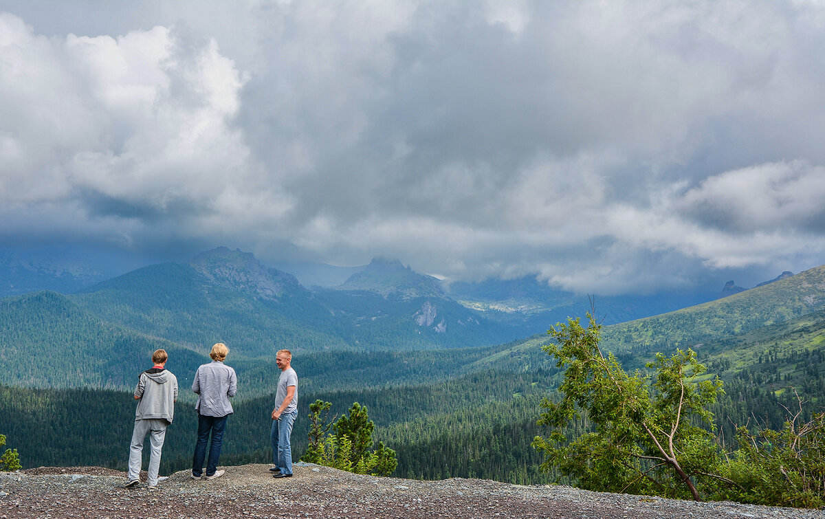 Впереди суровые Ергаки. - юрий Амосов