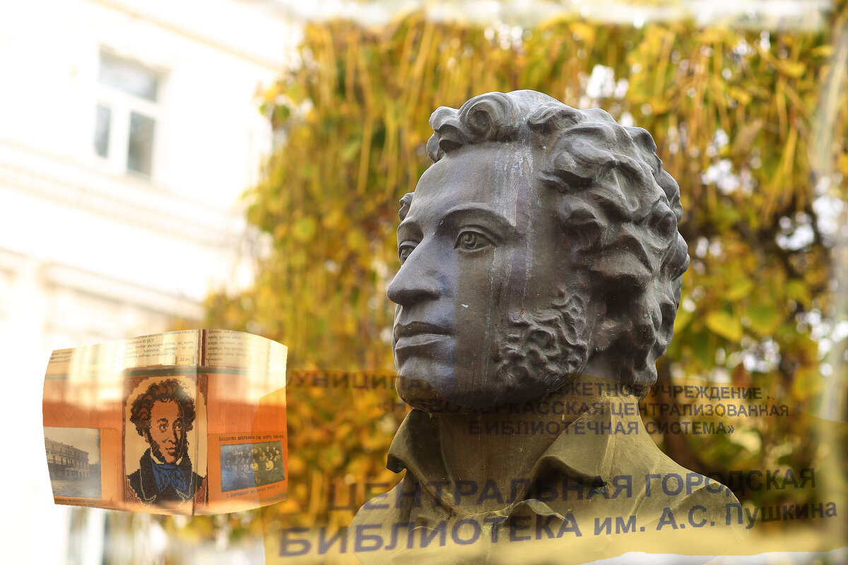 Пушкин в библиотеке - Юрий Гайворонскiий