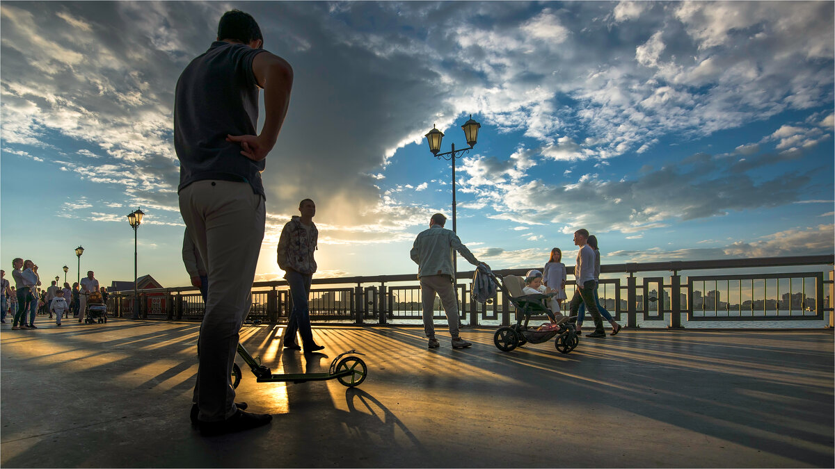 На закате - **** vedin