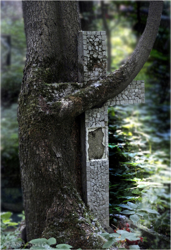 «Защитник». Волковское кладбище. 2007 г. - Станислав Лебединский