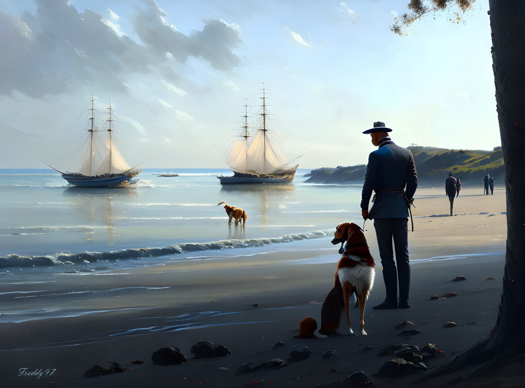 Прогулка у озера - Freddy 97