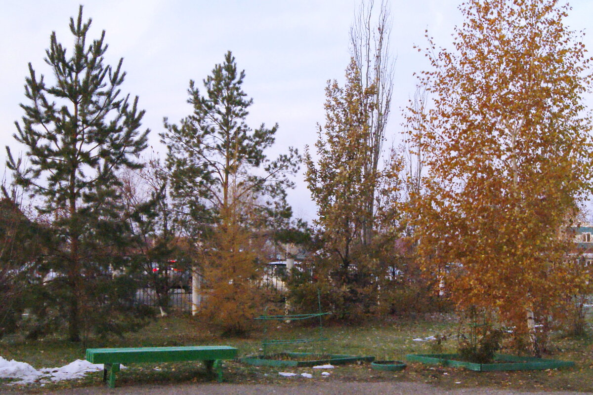 Осенний сквер. - сергей ермошкин