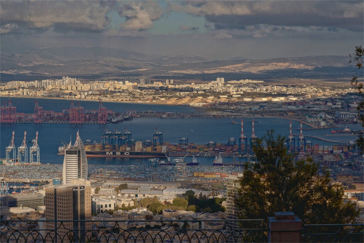 Израиль*Хайфа*Море*Порт 2025г - ujgcvbif 