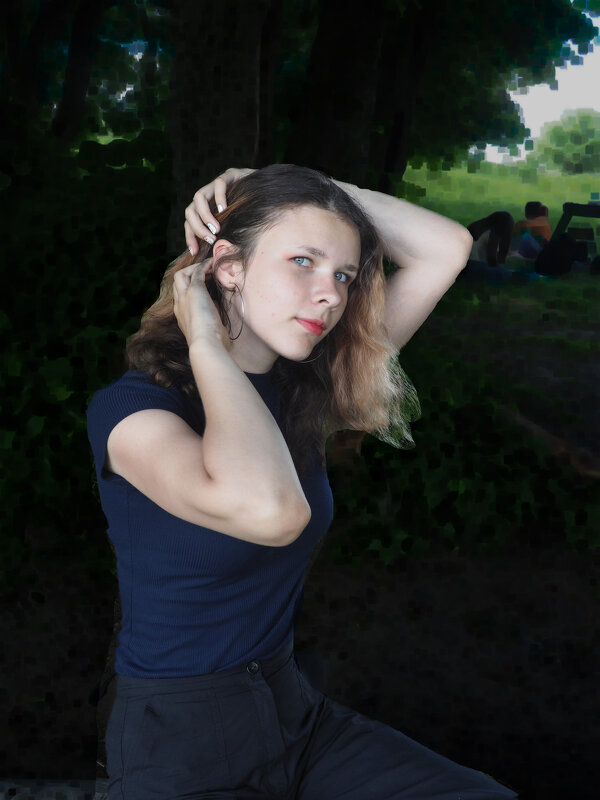 Анастасия/пленэр возле Монастыря - Евгений 