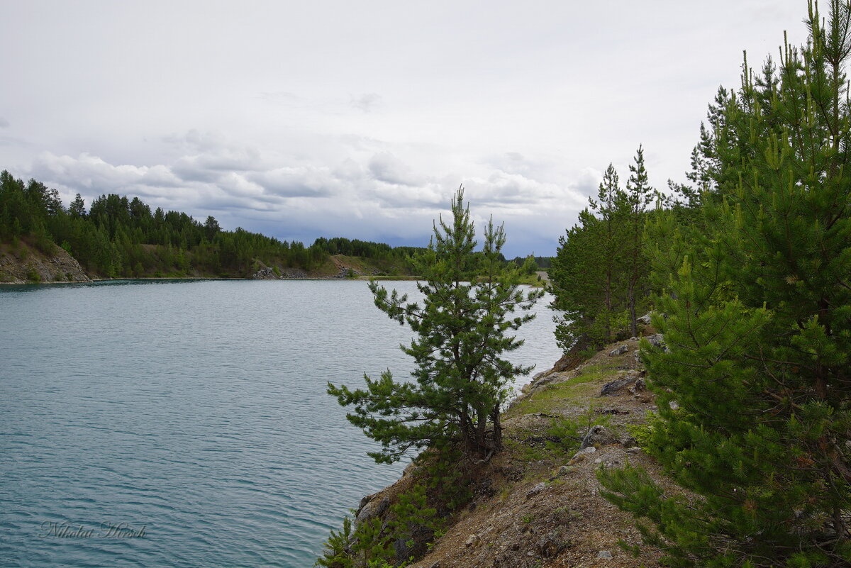 Старый известняковый карьер... - Николай Гирш