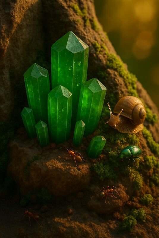 Интересно найти кристаллы в природе, кто-нибудь мог? - Александр Деревяшкин