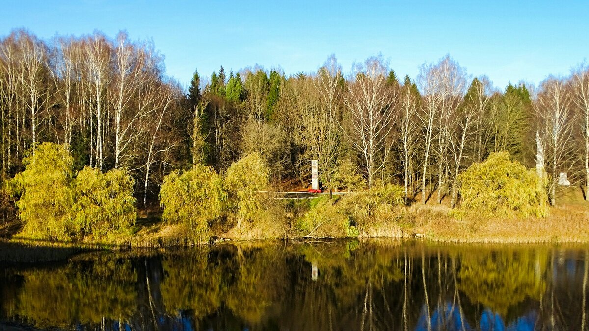 Осень в начале ноября. - Милешкин Владимир Алексеевич 