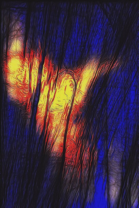 Сгорающий Ангел. Работа для выставки 2026 г. - Фотогруппа Весна Сгорающий Ангел. Работа для выставки 2026 г. - Фотогруппа Весна