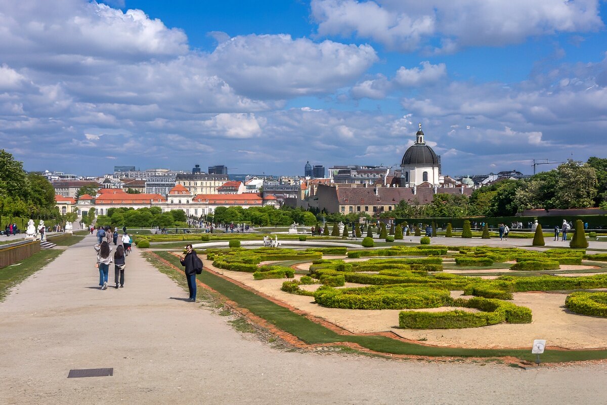 Дворец Бельведер в Вене - Игорь Сикорский Дворец Бельведер в Вене - Игорь Сикорский