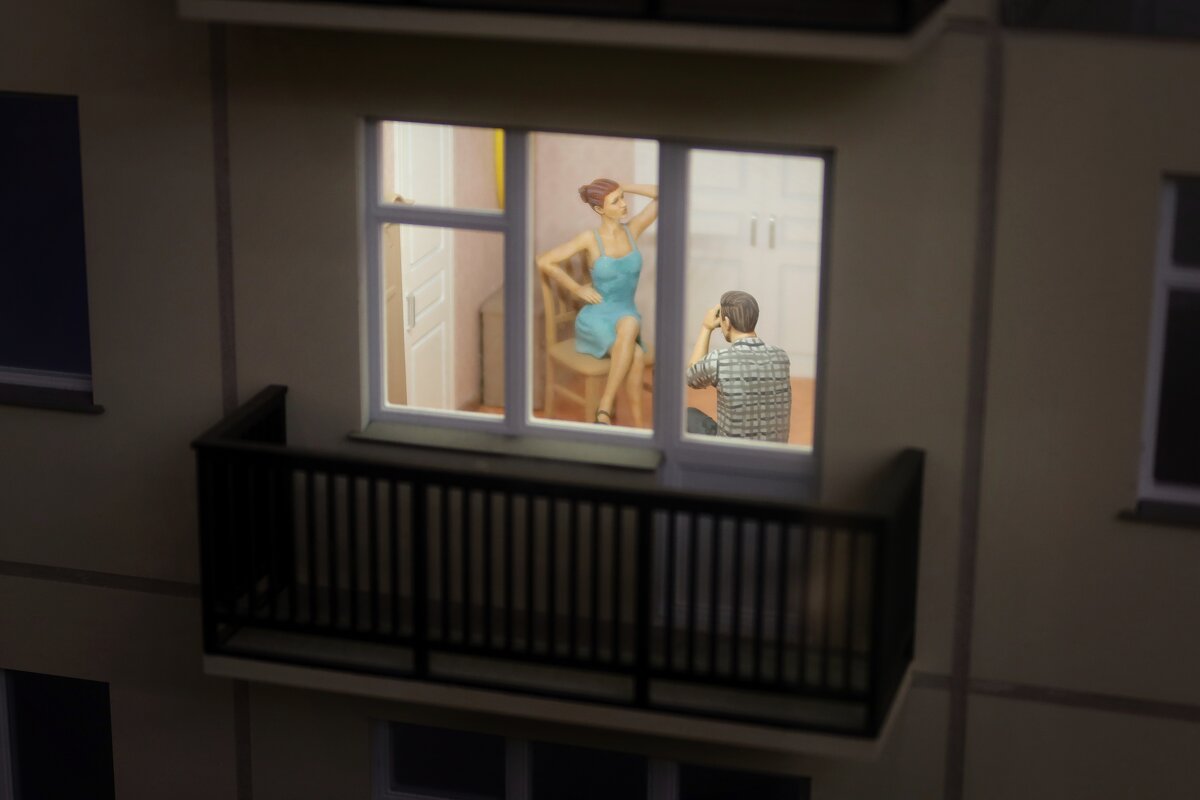 "Вот и окна в сумерках зажглись..." - Дмитрий И_