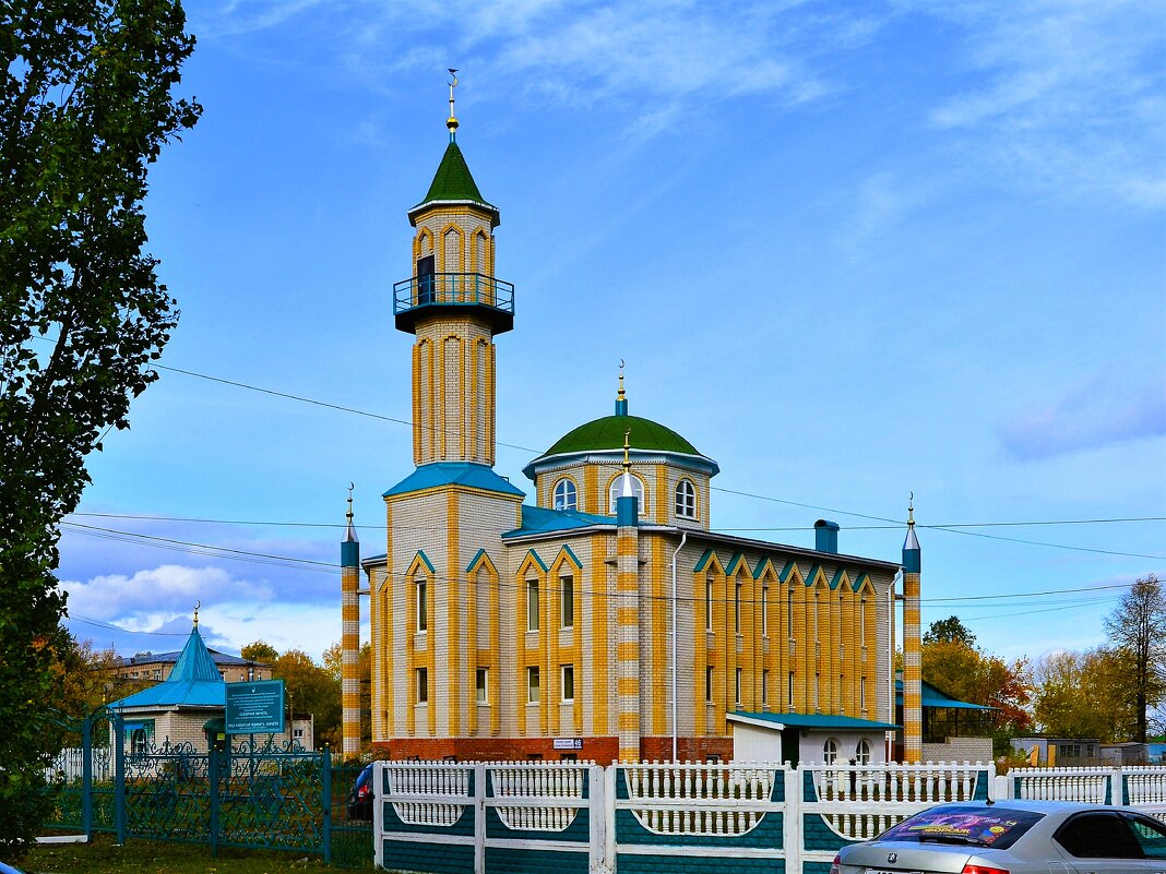 Новочебоксарск. Мечеть имени имама Айнутдина Шамбазова. - Пётр Чернега