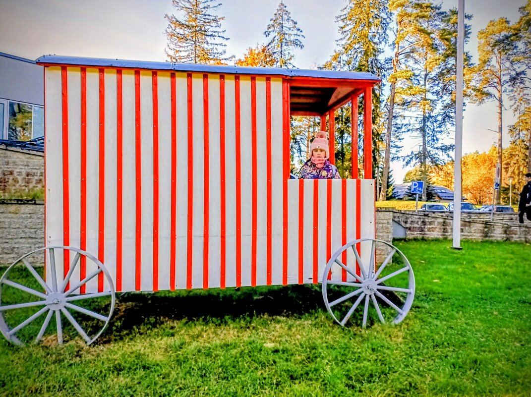 Купальная машина на колёсах - Veera V