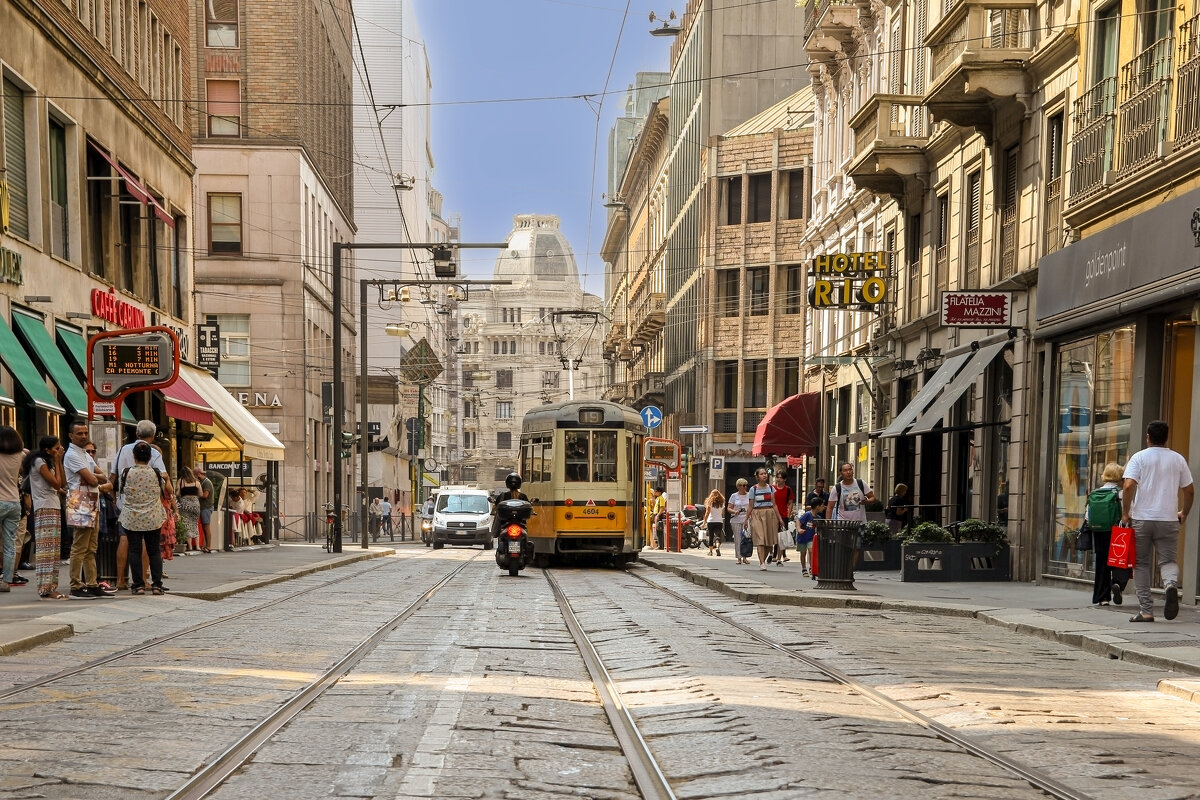 По улицам Милана - skijumper Иванов