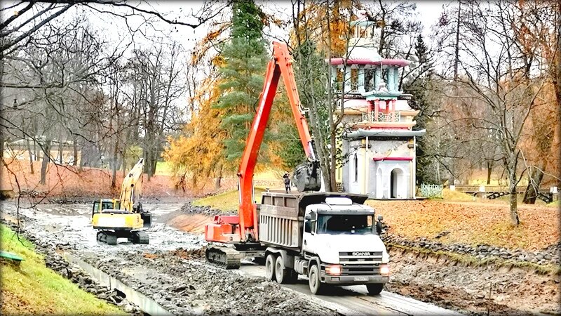 Очистка Продольного пруда продолжается ... - Сергей 