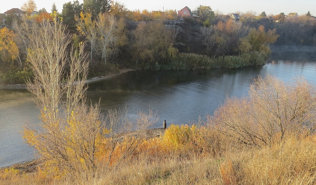 Утро. Осень. Пар над водой. 3 - Natali 