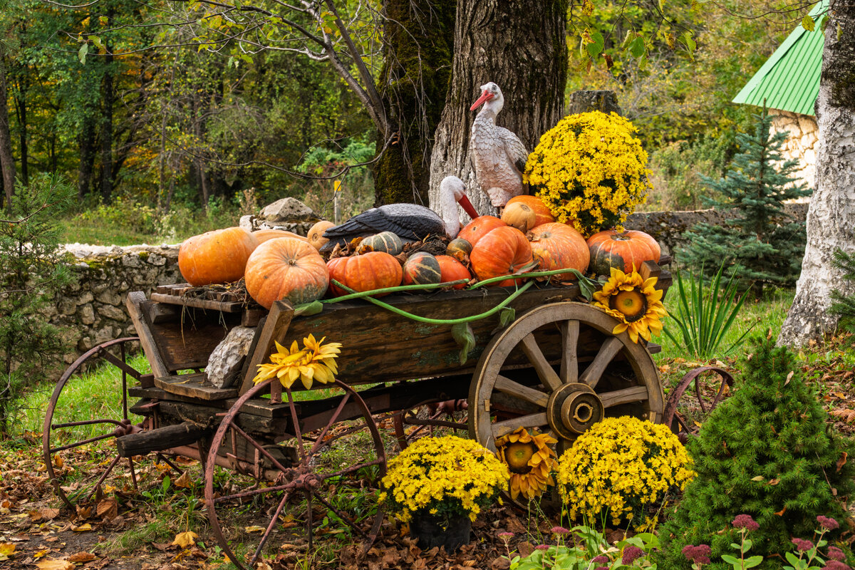 Инсталляция на территории мужского монастыря - Игорь Сикорский