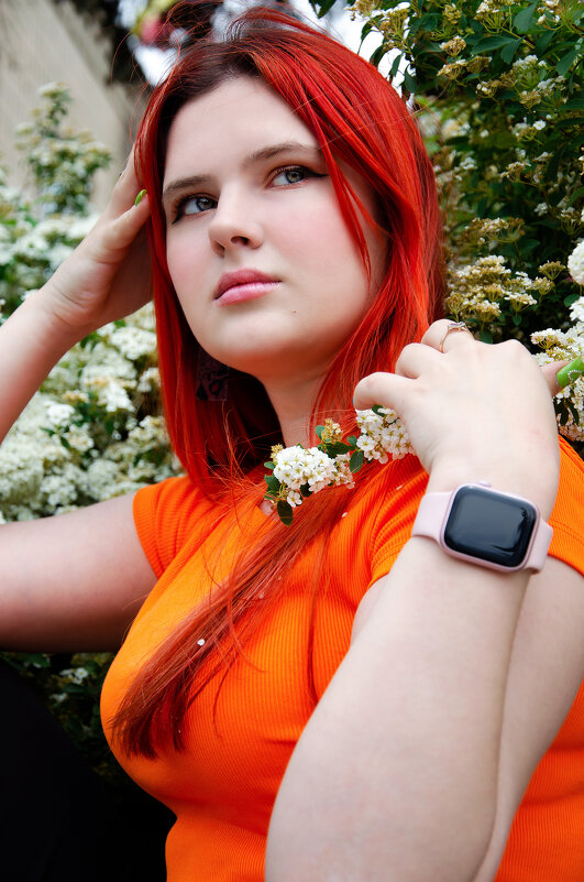 Портрет красивой девушки - Ирина Чабанова 