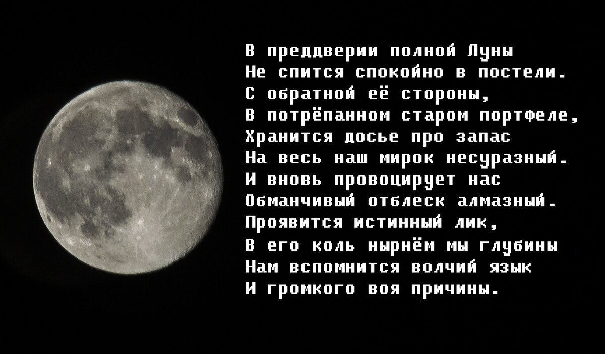 Полнолуние - Гриша  6х9 или 9х12