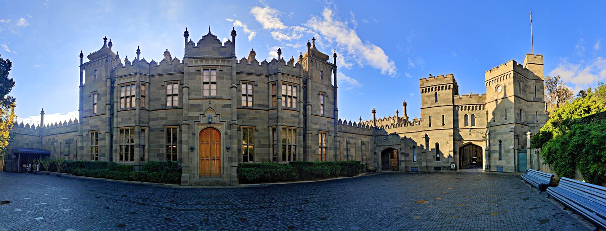 Панорама дворца. - Виктор Мухин