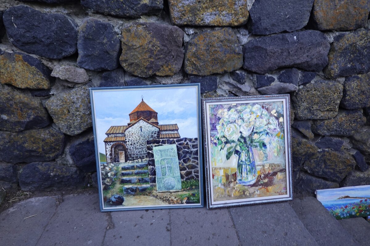 По дороге к монастырю Армении - Севанаванк - Галина 