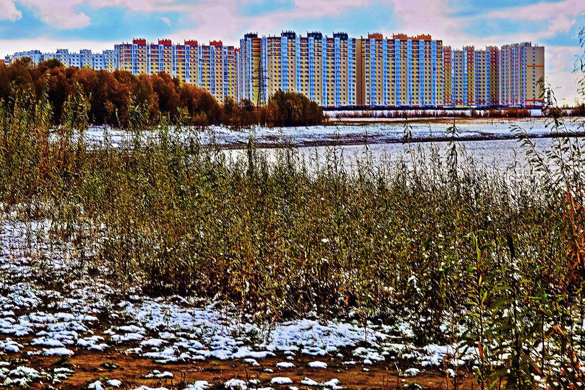 Октябрь...Город и река в ожидании зимы! - Владимир 