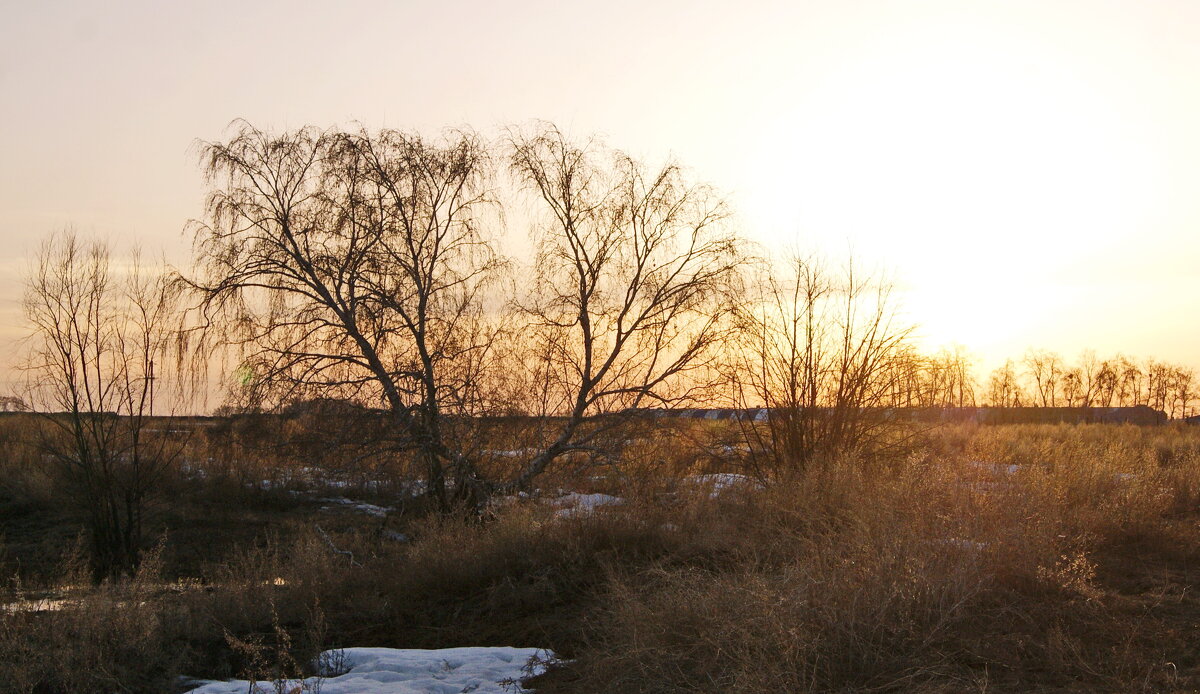Окончание весеннего дня. - сергей ермошкин