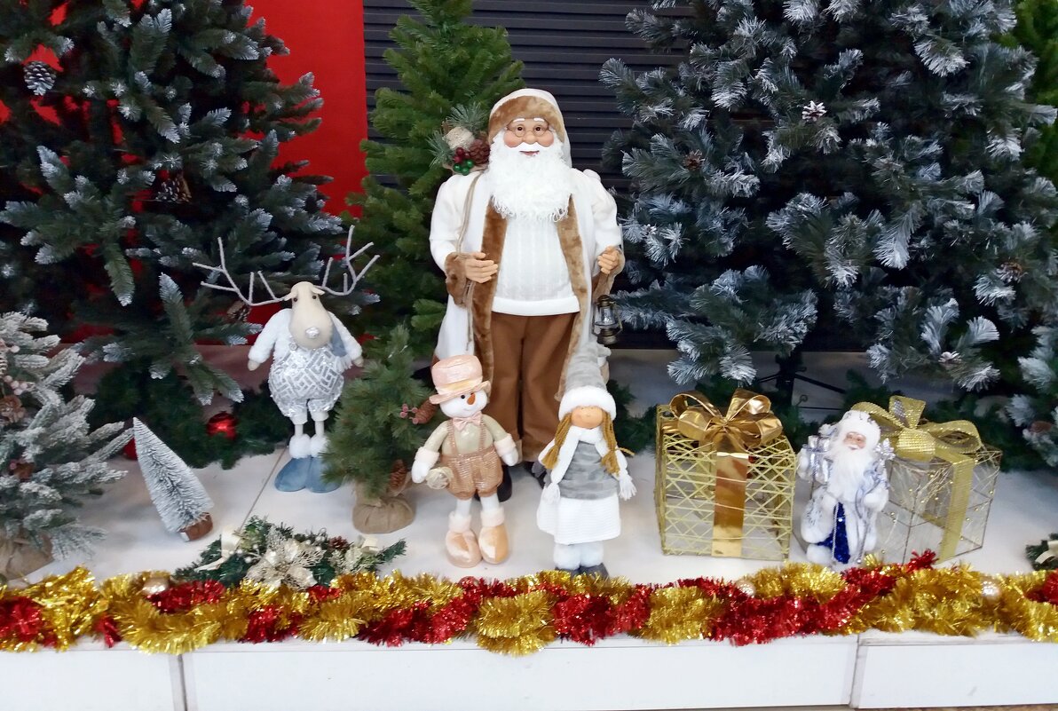 Дед Мороз с командой - Galina Solovova