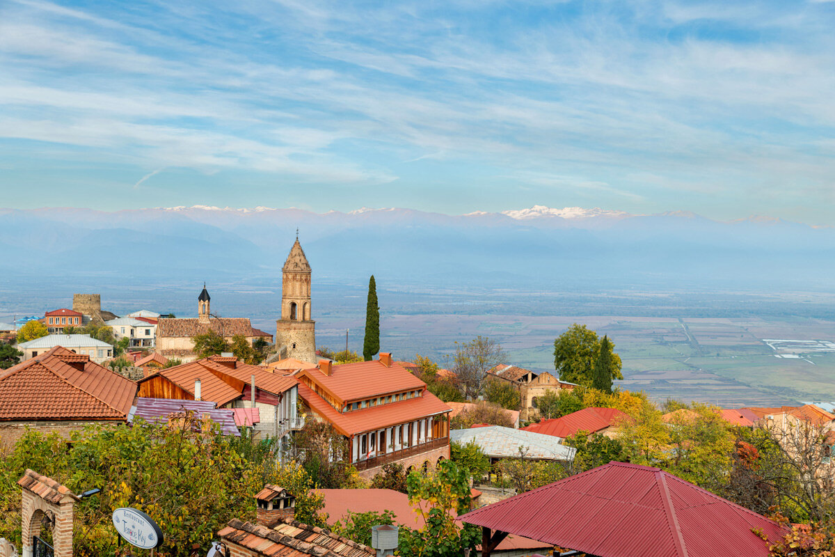 Сигнахи, Алазанская долина. Грузия. - Дина Евсеева