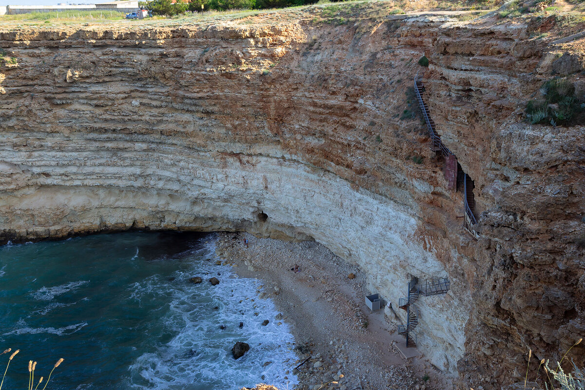 Лесенка к пляжу. - Андрей Дурапов