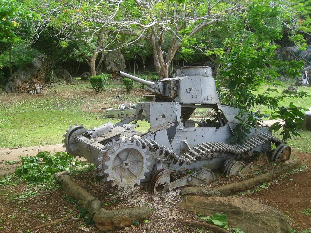 Японский лёгкий танк тип 95 или "Ха-Го", участник битвы за Сайпан. - unix (Илья Утропов)