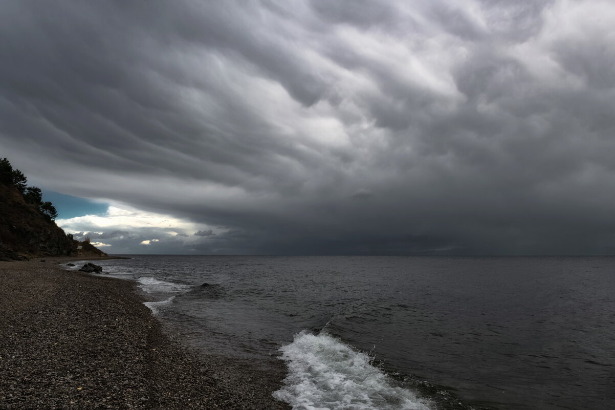 Байкал, непогода - Марина Фомина.