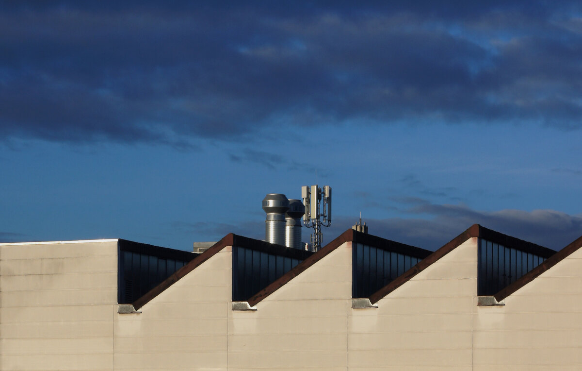 Индустриальный пейзаж - Сергей Порфирьев